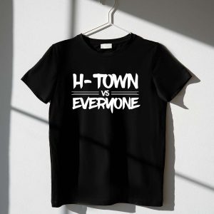 Houston Astros H-Town Vs Everyone Graphic T-Shirt For Fans
