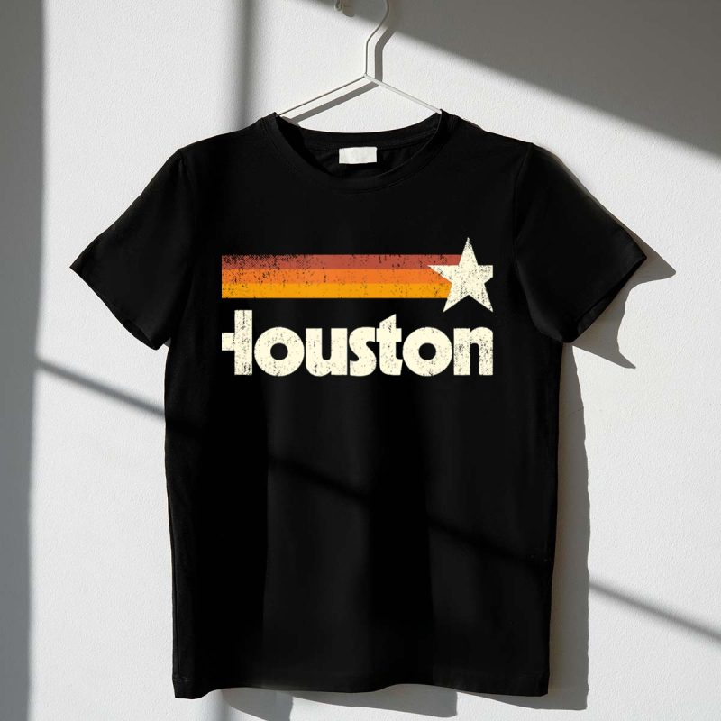 Houston Astros Houston Texas Houston Strong V Retro Stripes Star T Shirt t shirt 1 1