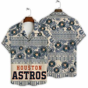 Houston Astros Tribal Heritage Hawaiian Shirt - Island Spirit Design