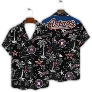 Houston Astros Hawaiian Shirt - Island Vibe Tropical Style Top