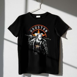 Houston Astros Jason Mask Baseball Bat T-Shirt – Cool Fan Apparel