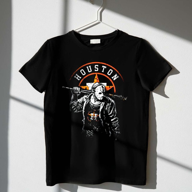 Houston Astros Jason Mask Baseball Bat T Shirt t shirt 1 1