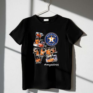 Houston Astros Love T-Shirt - Perfect Fan Gear For Astros Supporters