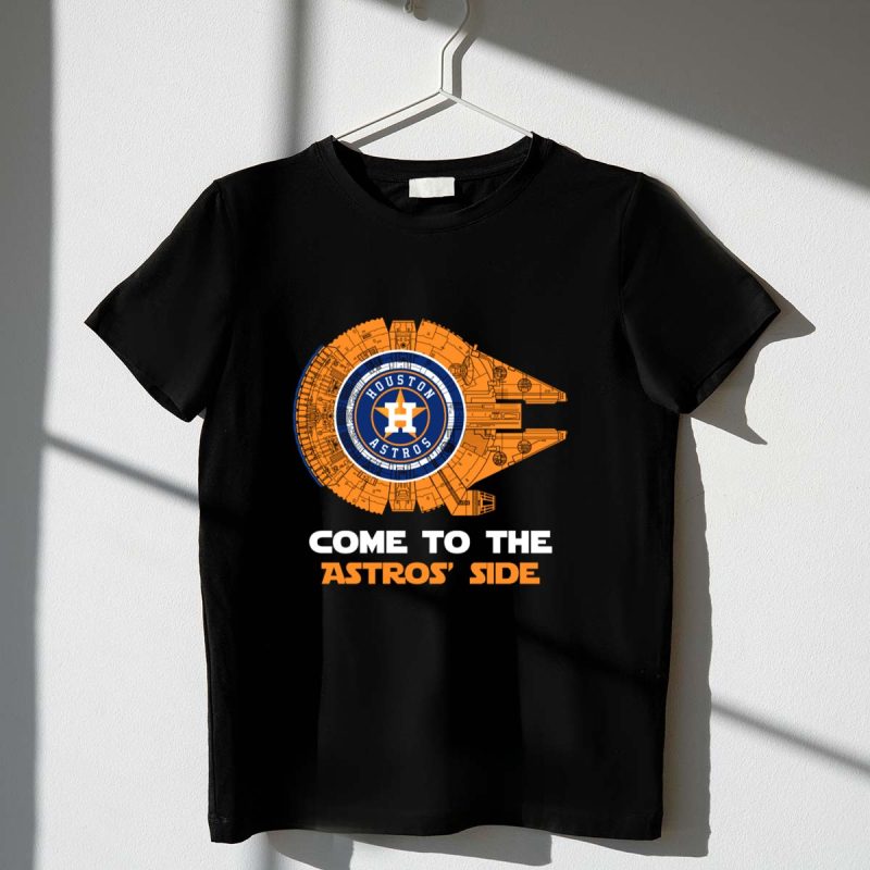 Houston Astros Millennium Falcon Come to the Astros Side T Shirt t shirt 1 1