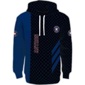 Houston Astros Monogram All-Over Print Hoodie For Fans