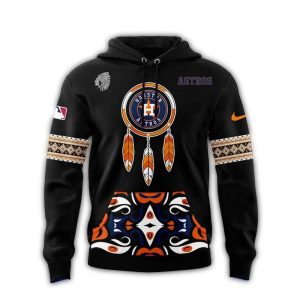 Houston Astros American Indian Heritage All-Over Print Hoodie