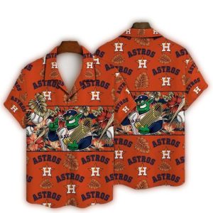 Houston Astros Orbit Tropics Hawaiian Shirt - Stylish Summer Apparel