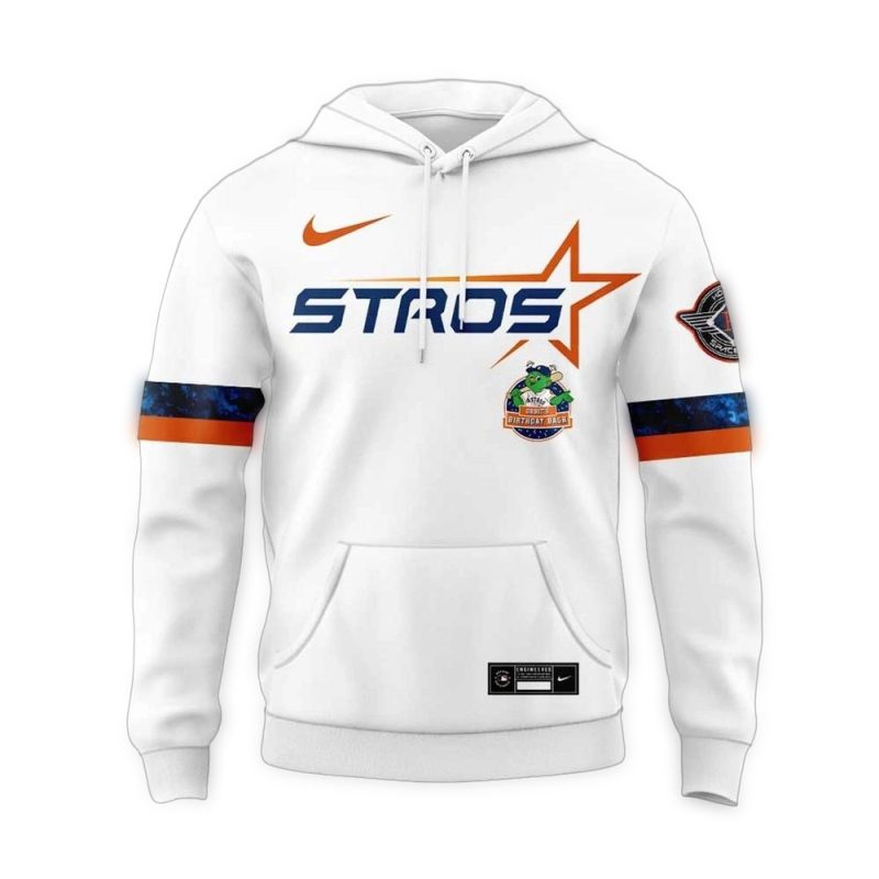 Houston Astros Orbits Birthday Bash All over Print Hoodie 1