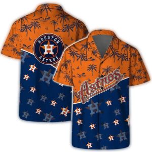 Houston Astros Palm Coast Hawaiian Shirt – Tropical Style For Fans