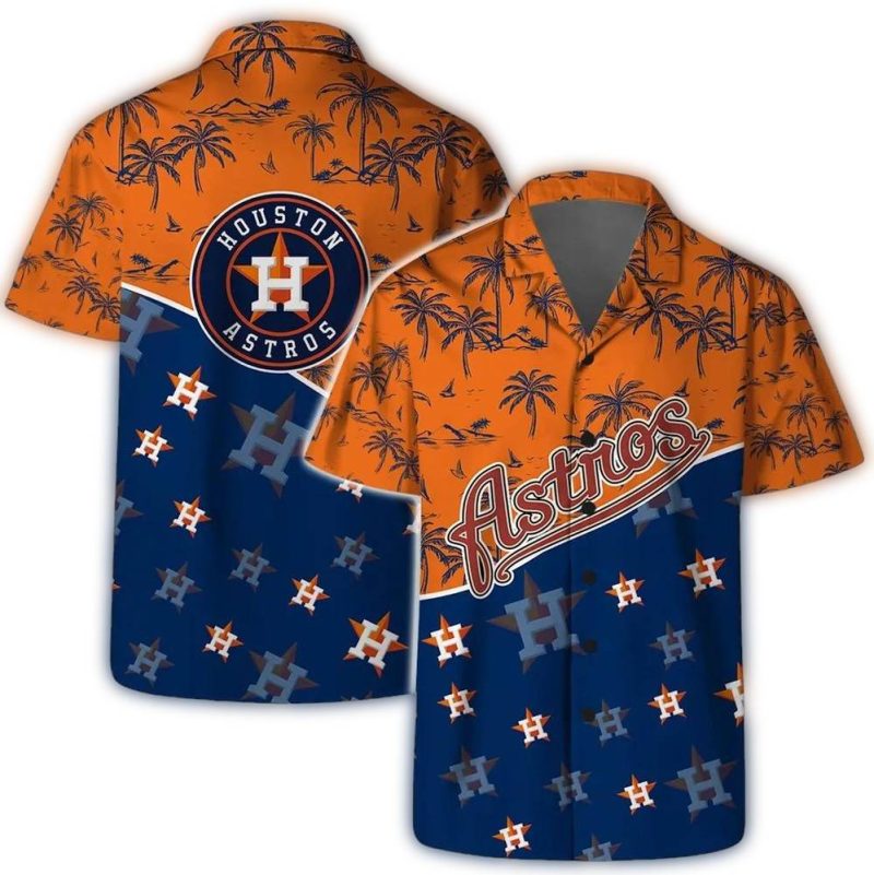 Houston Astros Palm Coast Hawaiian Shirt 1