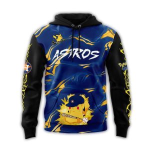 Houston Astros Pokémon Go All-Over Print Hoodie For Fans