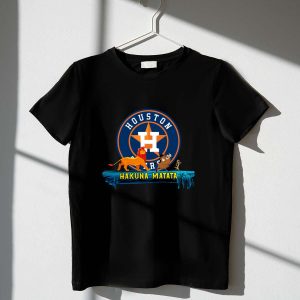 Houston Astros Simba Timon Pumbaa Hakuna Matata T-Shirt For Fans