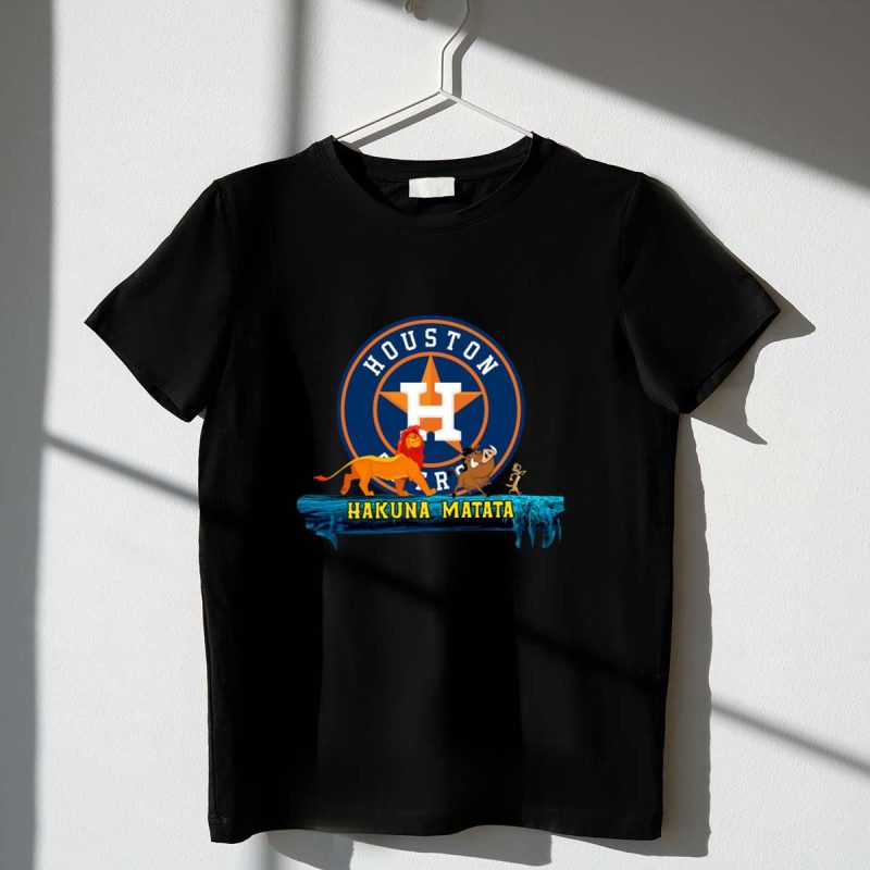 Houston Astros Simba Timon And Pumbaa Hakuna Matata shirt t shirt 1 1