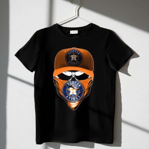 Houston Astros Skull Cap & Logo Bandana T-Shirt - Stylish Fan Gear