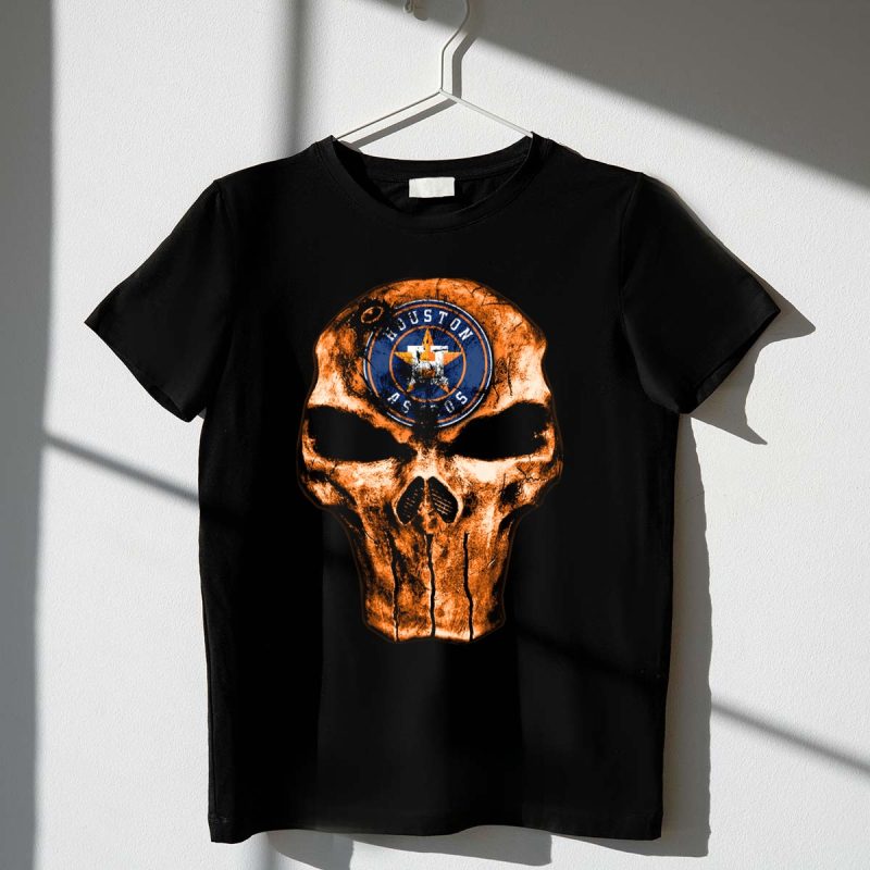 Houston Astros Skull T Shirt t shirt 1 1