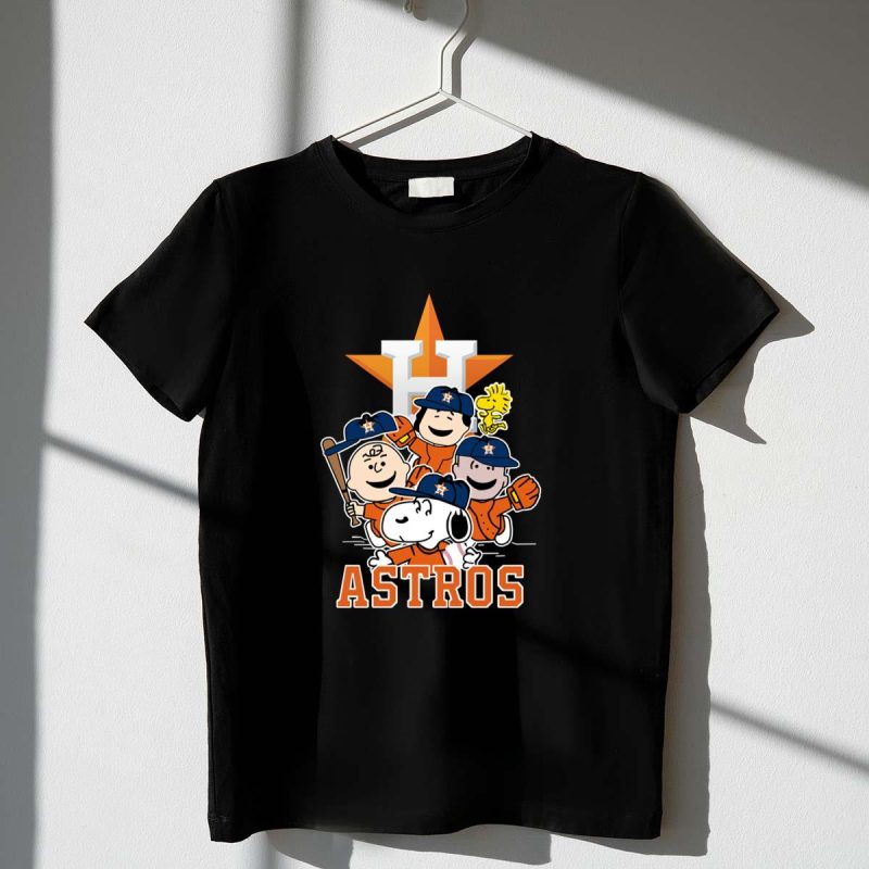 Houston Astros Snoopy Charlie Brown Shirt t shirt 1 1