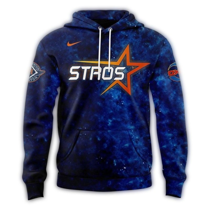 Houston Astros Space City Galaxy All over Print Hoodie 1