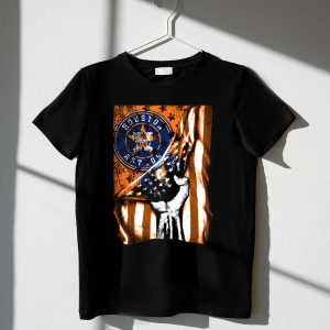 Houston Astros Stars And Stripes Flag T-Shirt For Fans And Collectors