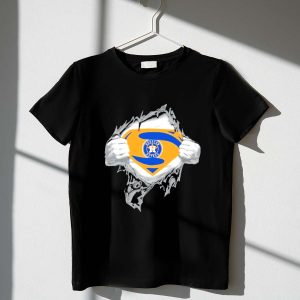 Houston Astros Superman Emblem Ripped Chest T-Shirt For Fans