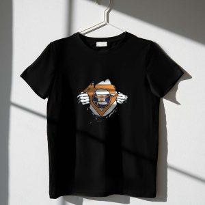 Houston Astros Superman Logo Fusion T-Shirt For Fans And Collectors
