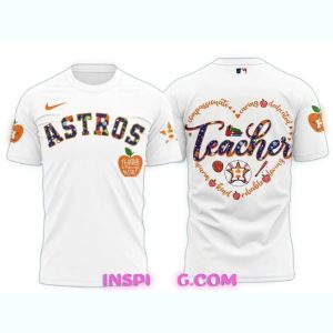 Funny All-Over Print T-Shirt For Houston Astros Teachers