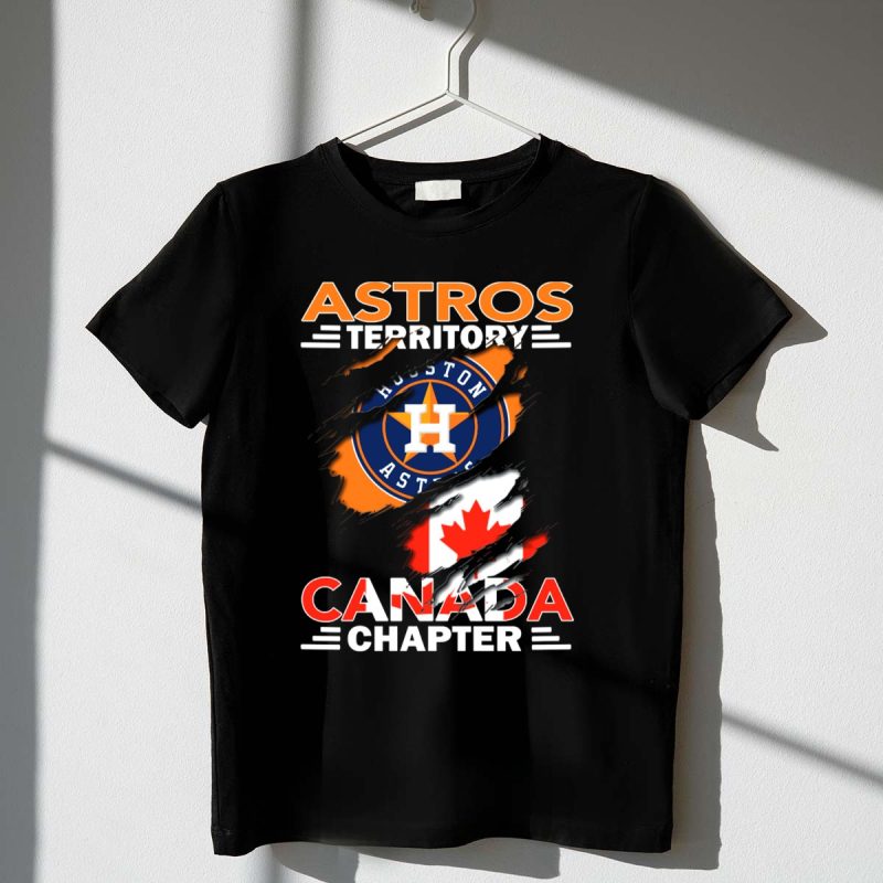 Houston Astros Territory Canada Chapter Flag T Shirt t shirt 1 1