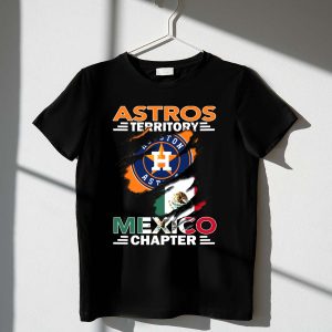 Houston Astros Mexico Chapter Flag T-Shirt - Fan Apparel & Gear