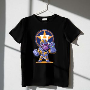 Houston Astros Thanos Mashup Infinity Gauntlet T-Shirt For Fans