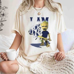 New York Yankees Groot Graphic T-Shirt For Fans