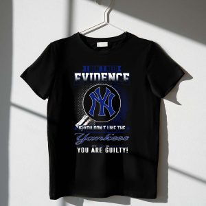 Guilty Of Not Liking The Yankees? Funny Graphic T-Shirt