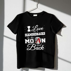 Arizona Diamondbacks Iconic T-Shirt: Love To The Moon And Back