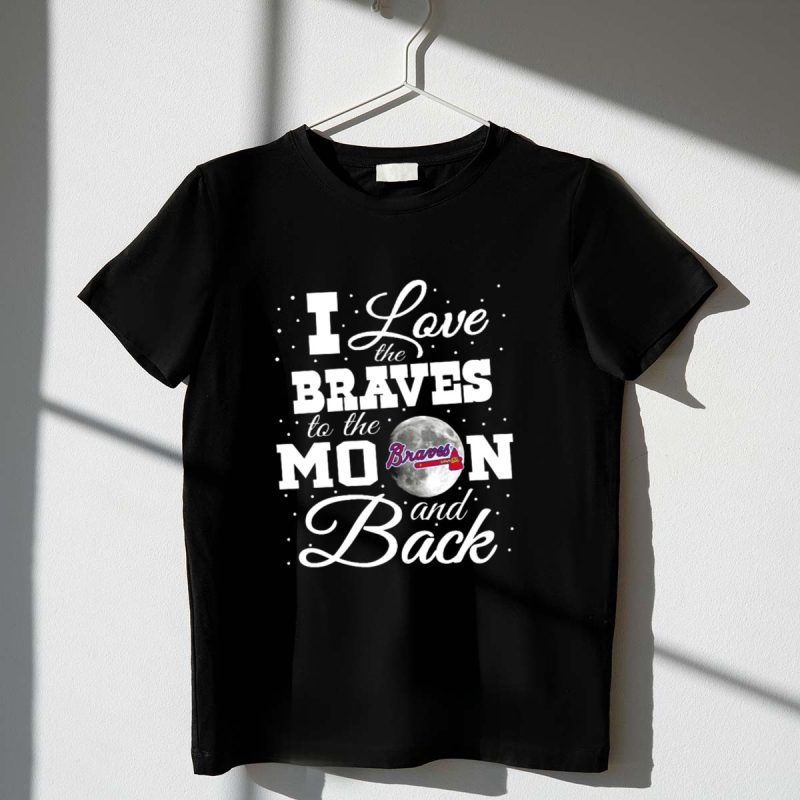 Atlanta Braves 'To The Moon And Back' T-Shirt - Perfect Fan Gear