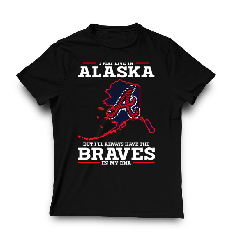 Alaska Braves Dna T-Shirt – Proudly Show Your Team Spirit - Image 3