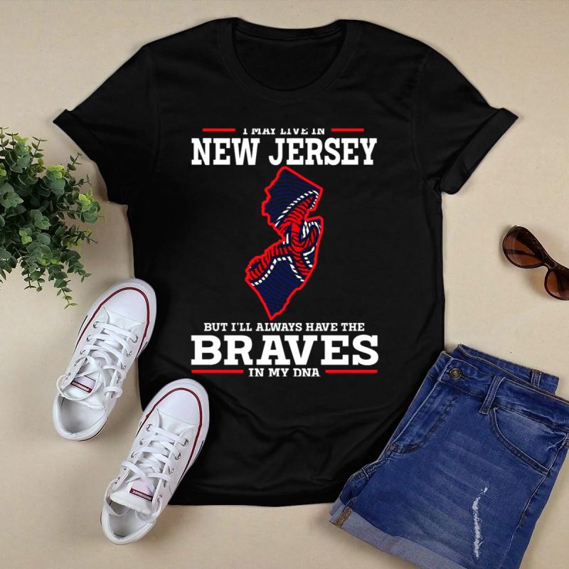 New Jersey Braves Dna T-Shirt - Proud Fan Tee For Baseball Lovers - Image 5