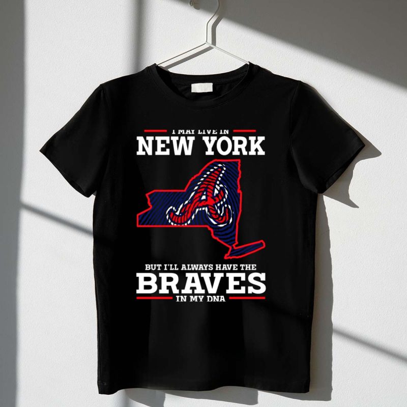 New York Braves Dna T-Shirt - Proud Fan Apparel For Baseball Lovers