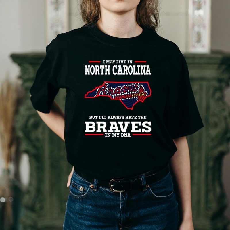 North Carolina Braves Dna T-Shirt - Proud Fan Apparel - Image 2