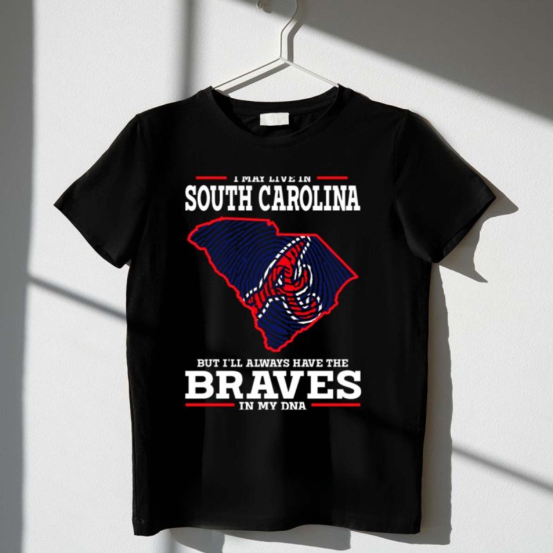 South Carolina Braves Dna T-Shirt - Perfect For Atlanta Fans