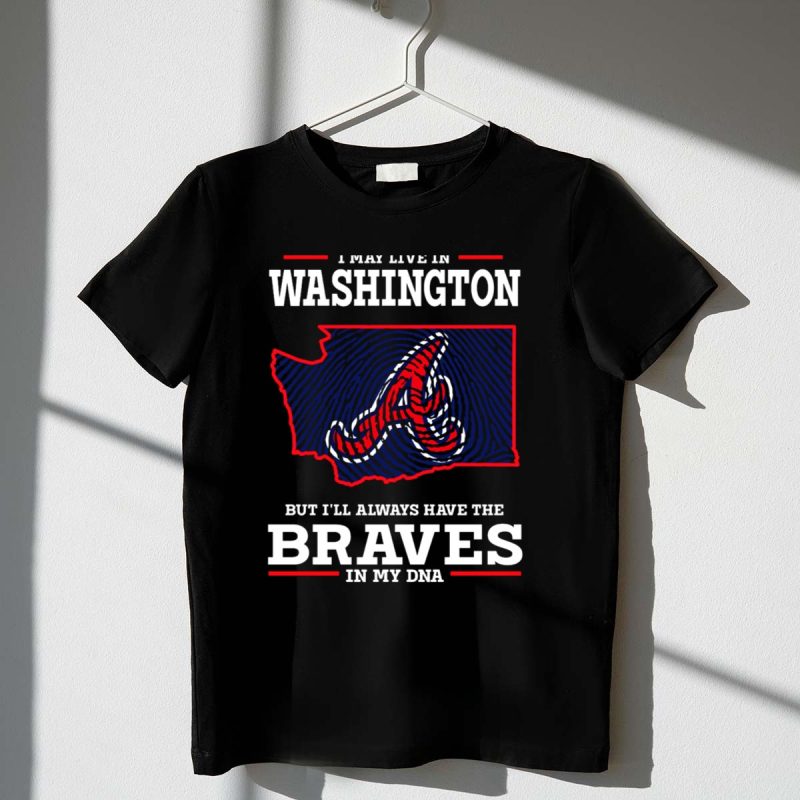 Washington Braves Fan T-Shirt - Proudly Showing My Team Spirit