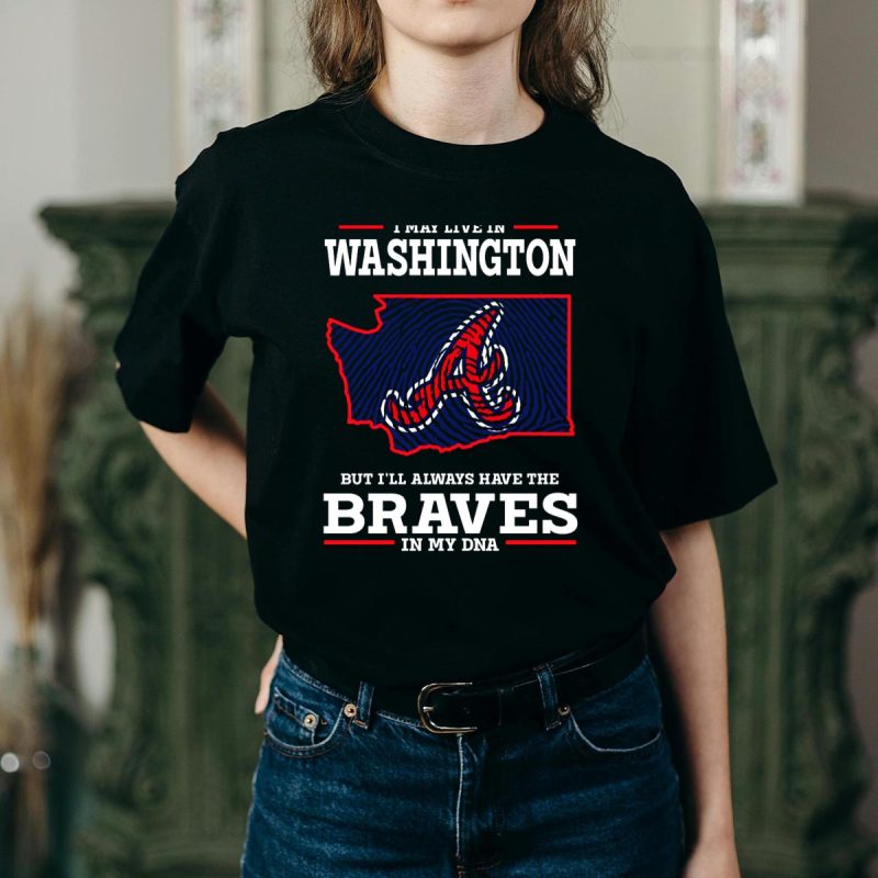 Washington Braves Fan T-Shirt - Proudly Showing My Team Spirit - Image 2