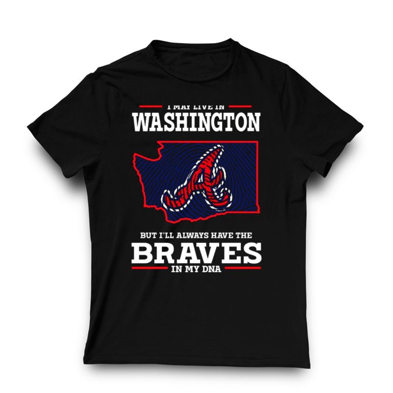 Washington Braves Fan T-Shirt - Proudly Showing My Team Spirit - Image 3