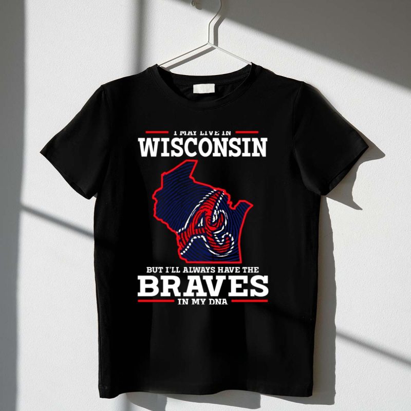 Wisconsin Braves Dna T-Shirt - Proud Fan Tee For Braves Supporters