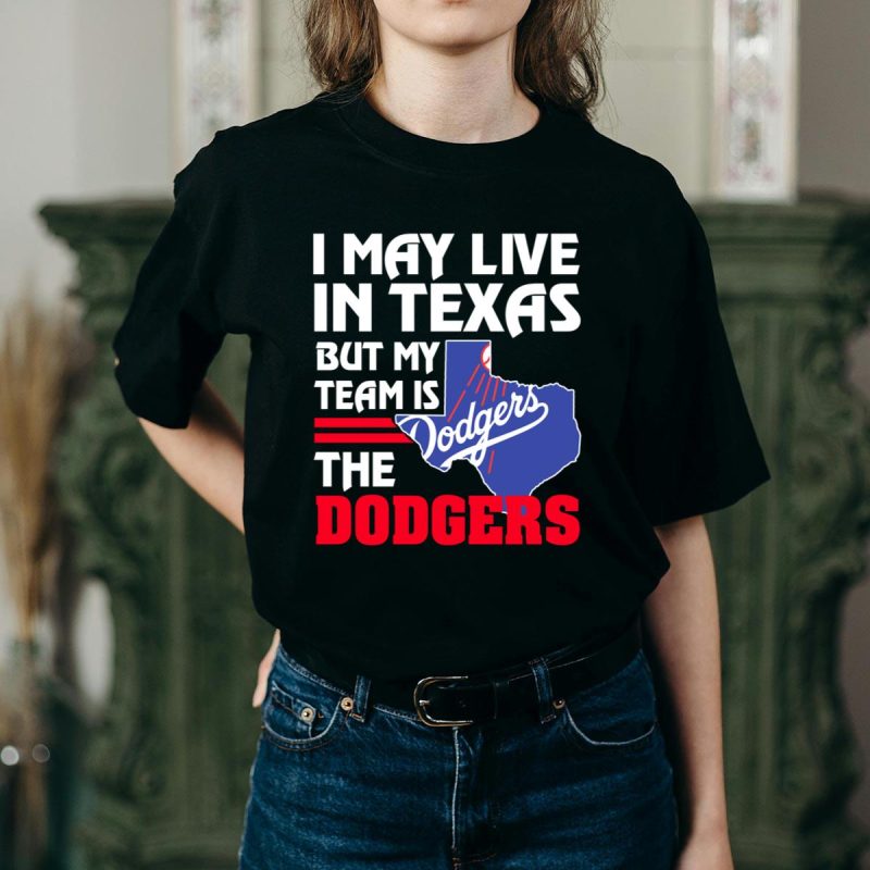Texas Dodgers Fan T-Shirt - Proudly Support Your Team in Style - Image 2