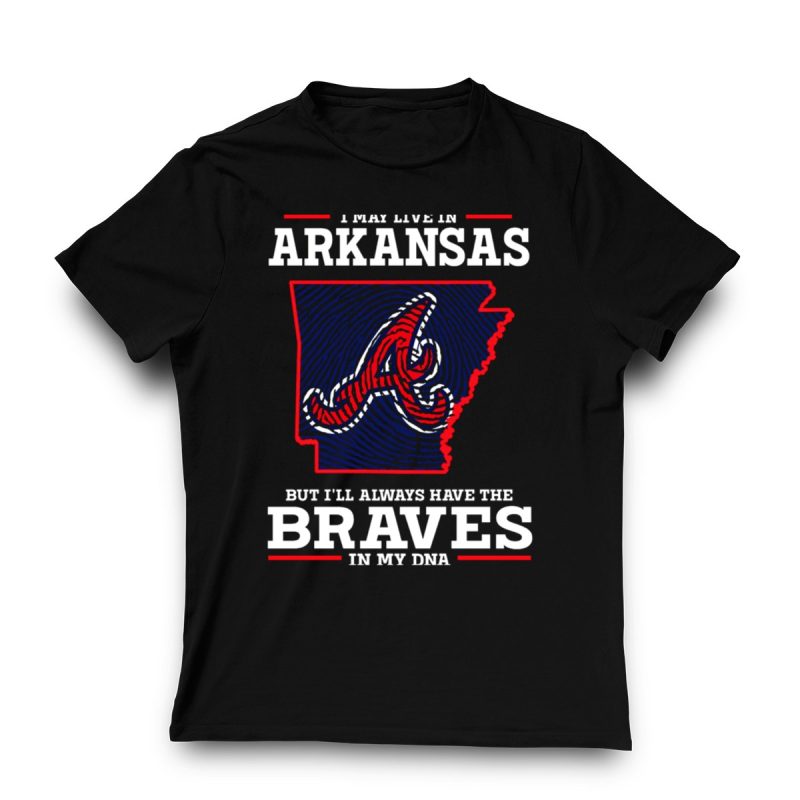 Braves Dna T-Shirt - Proudly Show Your Arkansas Spirit - Image 3
