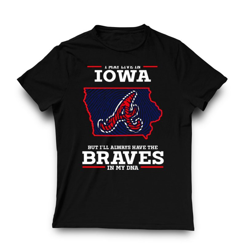 Braves Dna T-Shirt - Proudly Show Your Iowa Roots With Style - Image 3