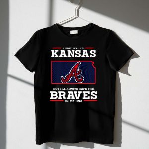 Kansas Braves Dna T-Shirt - Proudly Show Your Team Spirit!