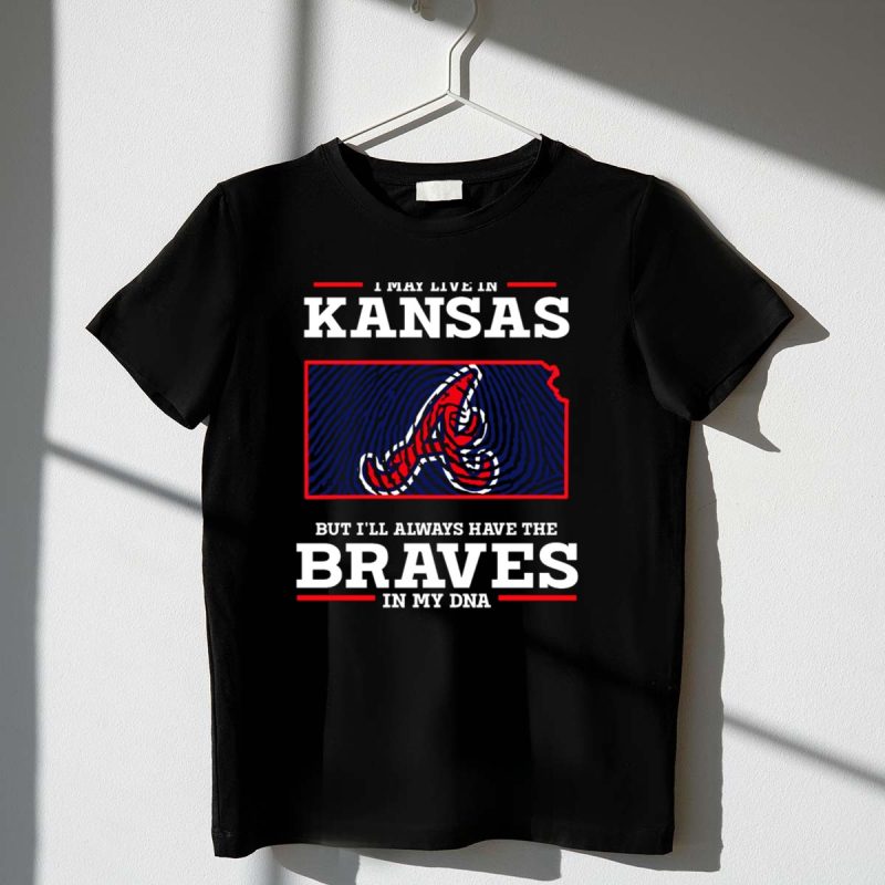 Kansas Braves Dna T-Shirt - Proudly Show Your Team Spirit!