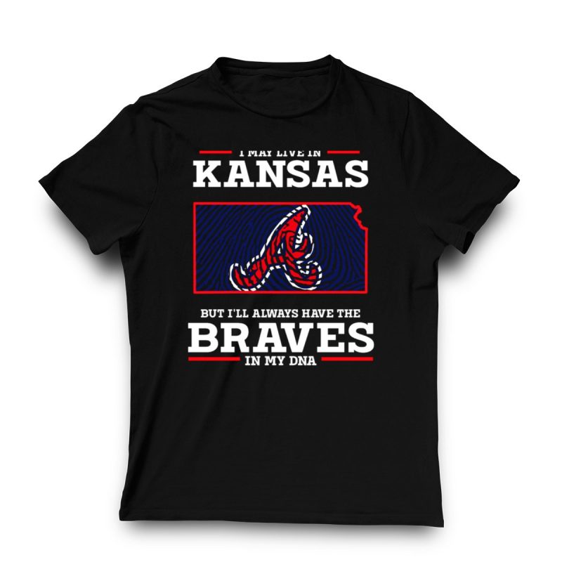 Kansas Braves Dna T-Shirt - Proudly Show Your Team Spirit! - Image 3