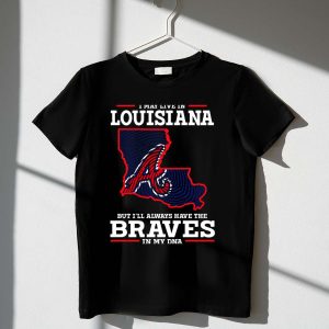 Louisiana Braves Dna T-Shirt – Proudly Show Your Team Spirit!
