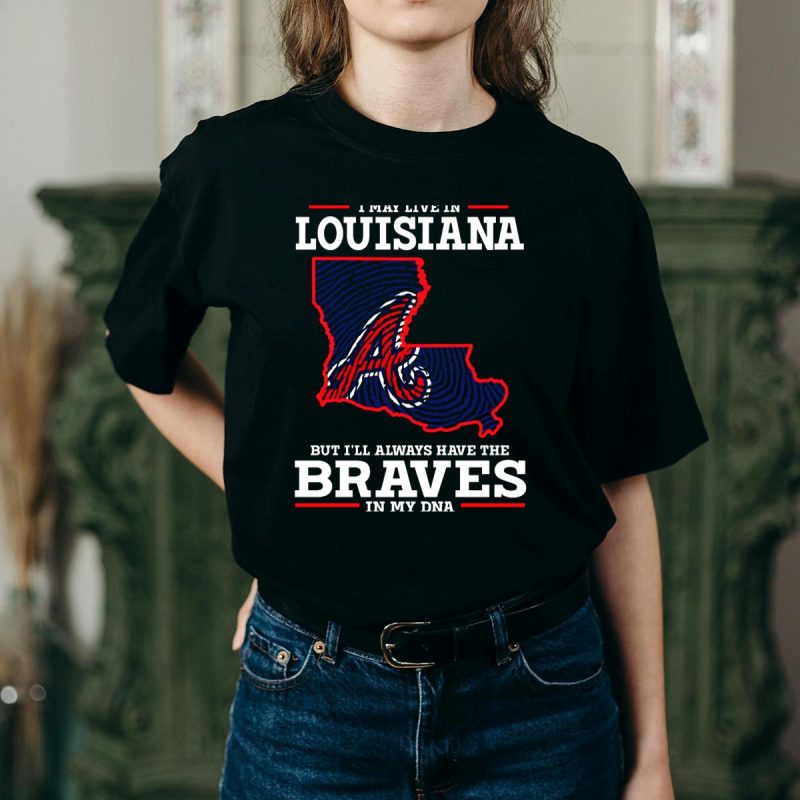 Louisiana Braves Dna T-Shirt – Proudly Show Your Team Spirit! - Image 2