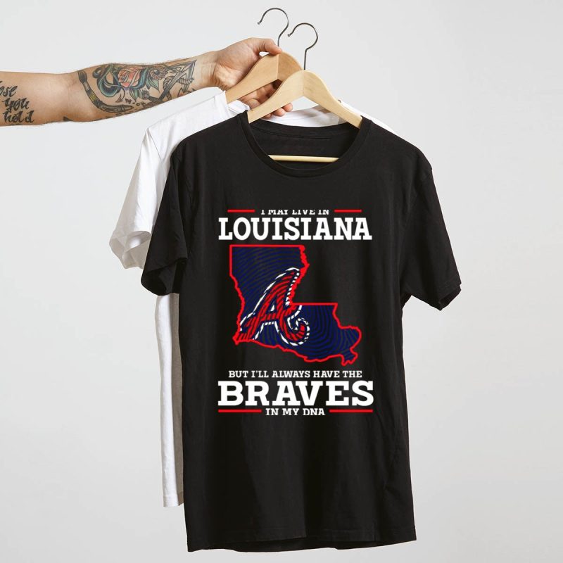 Louisiana Braves Dna T-Shirt – Proudly Show Your Team Spirit! - Image 4